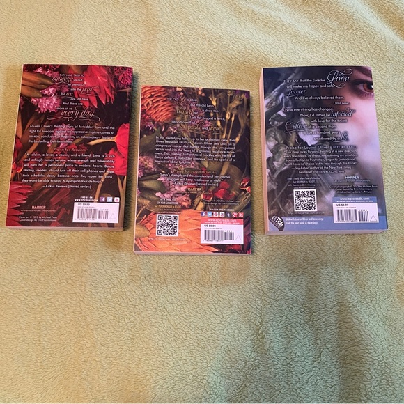 Delirium Trilogy YA Dystopian Books by Lauren Oliver - Picture 8 of 8